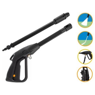 Imagem de Pistola Gatilho e Lança Wap Atacama Black Lavadora Pressão - COMPATÍVE