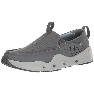 Imagem de Under Armour Sapato náutico masculino Micro G Kilchis Camo, (100) Cinza inclinado/cinza moderado/preto, 8