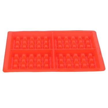 Imagem de Máquina de Waffle, Molde de Silicone para Waffles e Panquecas, Molde de Silicone 3d para Bolo, Waffle, Muffin, Ferramentas de Cozimento Diy, Coração de Amor para (4 retângulos