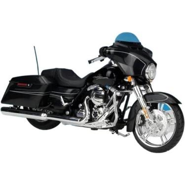 Imagem de Modelo de motocicleta Harley-Davidson 2015 Street Glid em escala 1:12 
