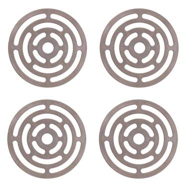 Imagem de Kit 4Un Descanso De Panela Aparador Redondo Ecológico Cinza