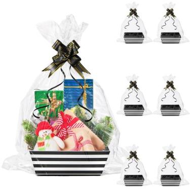Imagem de Cesta de presentes Yesland Bigger Baskets Kraft de 10 x 8 polegadas co