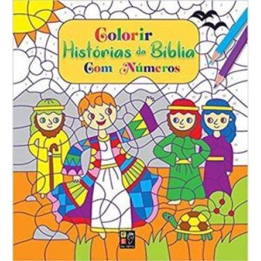 Imagem de Colorir Histórias Da Bíblia Com Números
