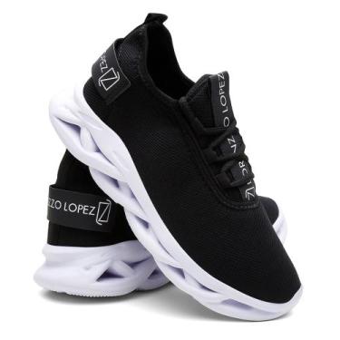 Imagem de Tênis Masculino Esportivo Confortável Caminhada Envio Já - Lorenzo Lop