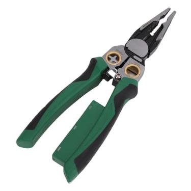 Imagem de Luocute Descascador de Fios Multifuncional 8 Em 1, Ferramenta Profissional de Crimpagem Com Testador de Tensão para Trabalhos Elétricos