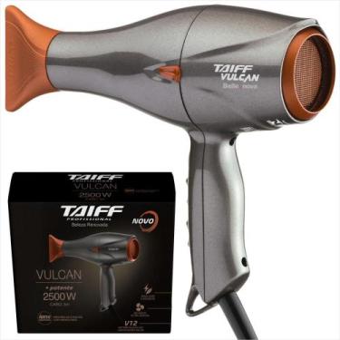 Imagem de Secador De Cabelo Taiff Vulcan Profissional 2500 W Original, Cinza, 22