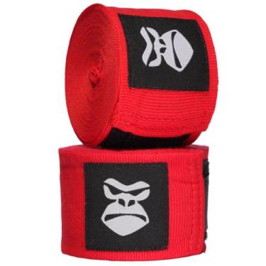 Imagem de Bandagem Elástica Atadura esportiva PAR 03 mts Gorilla Treino Artes Ma