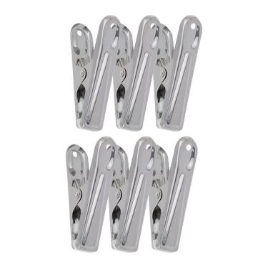 Imagem de Prendedor De Embalagens Em Aço Inox 6Un - Mimo Style