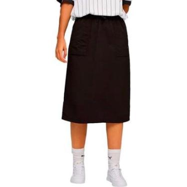 Imagem de Saia Puma Woven High Waist Feminina-Feminino