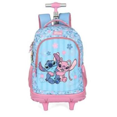 Imagem de MOCHILA LUXCEL INFANTIL STITCH COM RODAS MC50102SC-Feminino