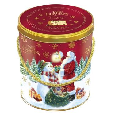 Imagem de Panettone Premium Lata Gotas de Chocolate - Santa Edwiges