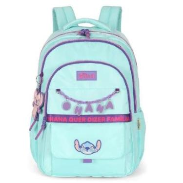 Imagem de MOCHILA INFANTIL LUXCEL LAPTOP STITCH MJ50081SC-Feminino