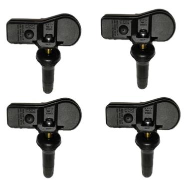 Imagem de Kit de Sistema de Monitoramento da Pressão dos Pneus para Dacia, Opel, Renault e Smart 407009322R 407001628R 93457916 (4 peças) - Sensor de Pressão dos Pneus TPMS