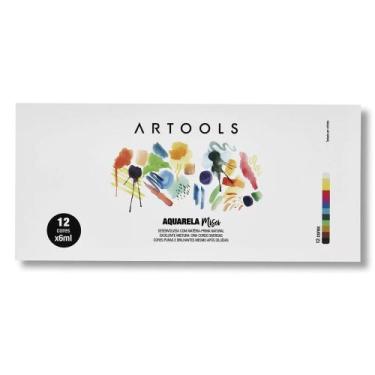 Imagem de Aquarela 610610 Misci 6ml C/12 Cores - ARTOOLS