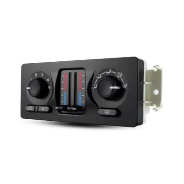 Imagem de Painel de controle AC adequado para Chevrolet Silverado Trailblazer Avalanche Tahoe Tahoe Sierra Yukon Cadillac Escalade Buick Rainier 2002-2009 Substituir 599-210XD 10370033 10370034 10395426