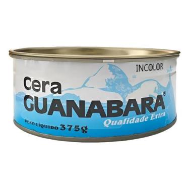 Imagem de Cera Pasta Incolor Guanabara Extra Qualidade 375g