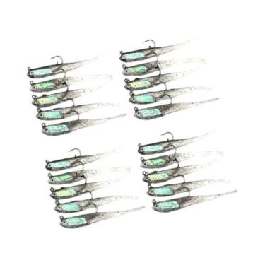 Imagem de Iscas Artificiais De Silicone Para Pesca Em Água Salgada, 7cm 6g, Com 