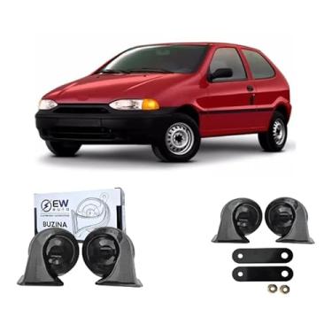 Imagem de BUZINA AUTOMTIVA CARACOL (PAR) GRAVE/AGUDO PARA PALIO 1996 >2002 - TIGER AUTO