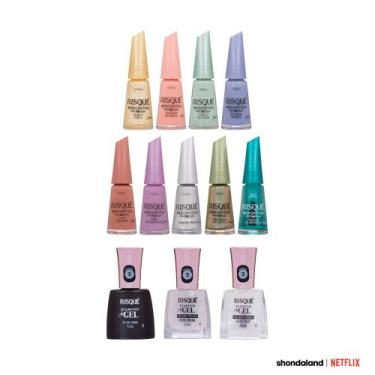 Imagem de Kit Completo Bridgerton & Risqué + Top Coats - 12 unidades