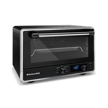 Imagem de Forno Multifunções KitchenAid com Air Fryer e Acessório para Pizza Black Matte - FORKOG21