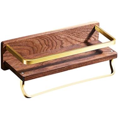 Imagem de Prateleiras flutuantes prateleiras de armazenamento de nogueira preta, prateleira de canto simples, prateleiras flutuantes montadas na parede, decoração de parede moderna, rolamento de carga 10 kg