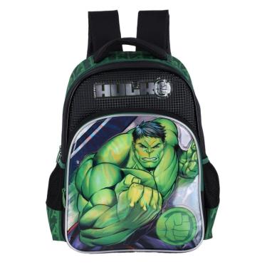 Imagem de Mochila Escolar Menino Bolsa Avengers Capitao America E Hulk-Masculino