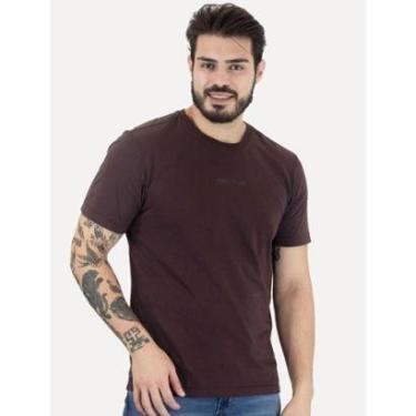 Imagem de Camiseta John John Masculina Regular Clean Marsala-Masculino