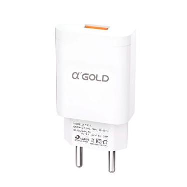 Imagem de Adaptador Carregador Tomada Turbo 3.1a Cabo Usb V8