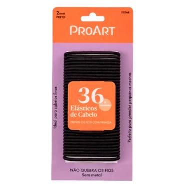 Imagem de Elástico Preto 2Mm C/36 Proart