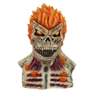 Imagem de Mask Ghosts Riders Skull Latex para fantasia de carnaval de Halloween 