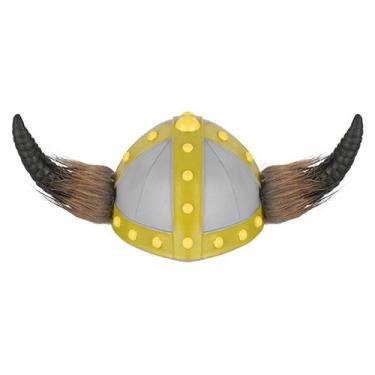Imagem de Máscara de látex com capacete Viking de Halloween para carnaval - yiwe