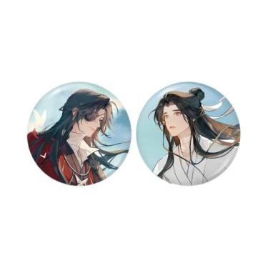 Imagem de Emblema De Anime 58MM Versão Casal Heavens Official Blessing Para Roup