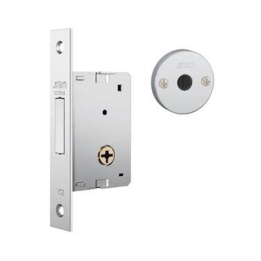 Imagem de Fechadura Para Portas Com Segurança Tetra 4 Chaves Stam 1001, Prateado