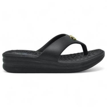 Imagem de Tamanco Modare Ultraconforto Ortopedico Massageador Feminino, Preto, 3