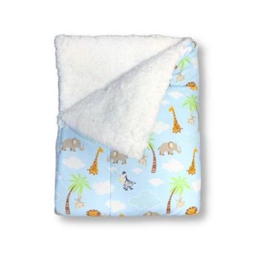 Imagem de Cobertor para bebê Coberdrom para bebê Cobertor Infantil 70x90cm Cober