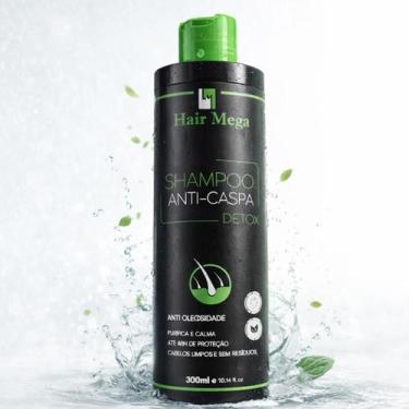 Imagem de Shampoo Anti Caspa Hair Mega Detox 300ml Anti Oleosidade
