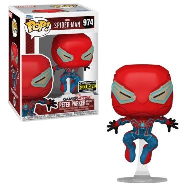 Imagem de Boneco Funko Pop! Games - Homem-aranha 2 - Peter Parker Traje De Velocidade