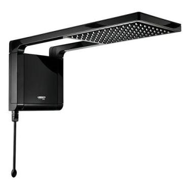 Imagem de Chuveiro Elétrico De Parede Lorenzetti Acqua Ultra Storm Preto 5500w 1