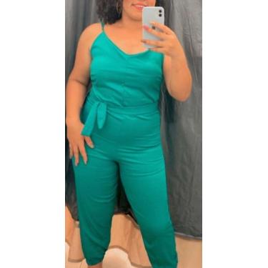 Imagem de Macacão feminino verde - RR CONCEITO