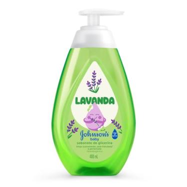 Imagem de Sabonete Líquido Glicerina Lavanda JOHNSON’S® Baby, 400mL