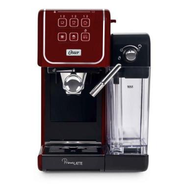 Imagem de Cafeteira Espresso PrimaLatte Touch Red 127V Oster, 110V