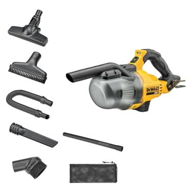 Imagem de DEWALT Aspirador de 20 V, aspirador portátil sem fio, HEPA, bateria não incluída (DCV501HB)