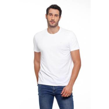 Imagem de Camiseta 100% Algodão Pima Premium Branco - Faeto