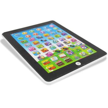 Imagem de Tablet Laptop Inglês Português Infantil Didático 54 Funções - Magic Ta
