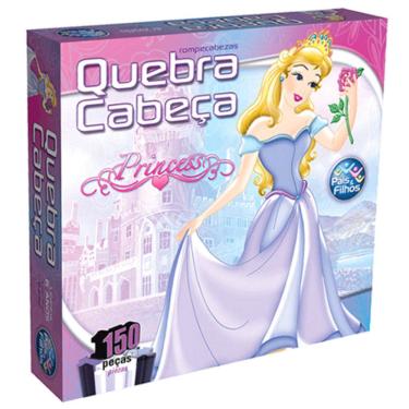 Quebra Cabeça 60 Peças Jogo Infantil Disney Princesas Rosa - Toyster - Quebra  Cabeça - Magazine Luiza