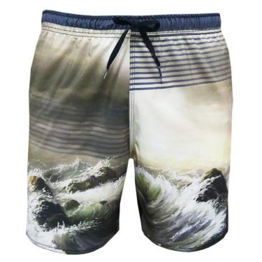 Imagem de Shorts Alkary Elástico Ondas .-Masculino