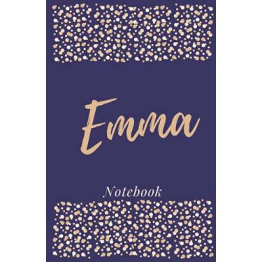 Imagem de Emma Notebook: Emma Personalised Notebook - Emma Name Gift - Emma Jotter with 50 lined pages