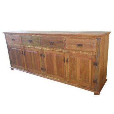 Imagem de Buffet Rústico Delicato em Madeira de Demolição - Cód 1857 - Barrocart