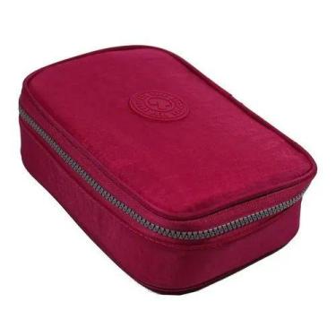 Imagem de Estojo Escolar Jumbo Feminino Quadrado Grande Unissex - yepp