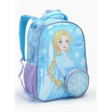 Imagem de Mochila Escolar Frozen Princess Ice Menina SEANITE